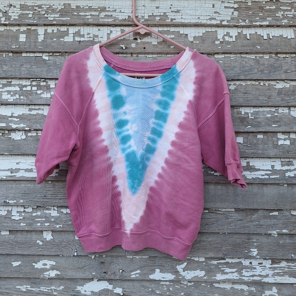 NSF Minnie Raglan Tie Dye Sweatshirt Pullover Size Small - Picture 2 of 7